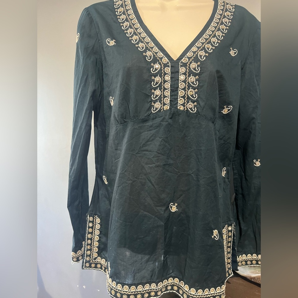 Express Navy Blue Blouse